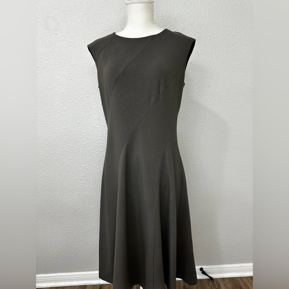 LAFAYETTE 148 NEW YORK TOPENGA PUNTO MILANO A-LINE  FISCUS DRESS sz 10 - Picture 5 of 13